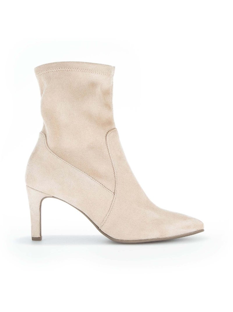 Bottines  en textile Gabor Beige - Kiabi