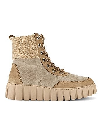 Bottines en velours
