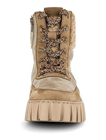 Bottines en velours