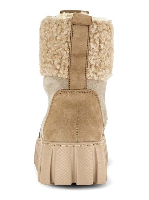 Bottines  en velours - Kiabi