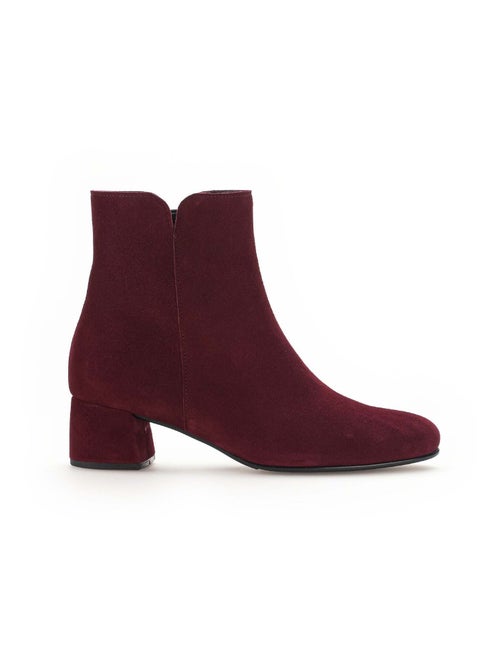 Bottines  en velours - Kiabi