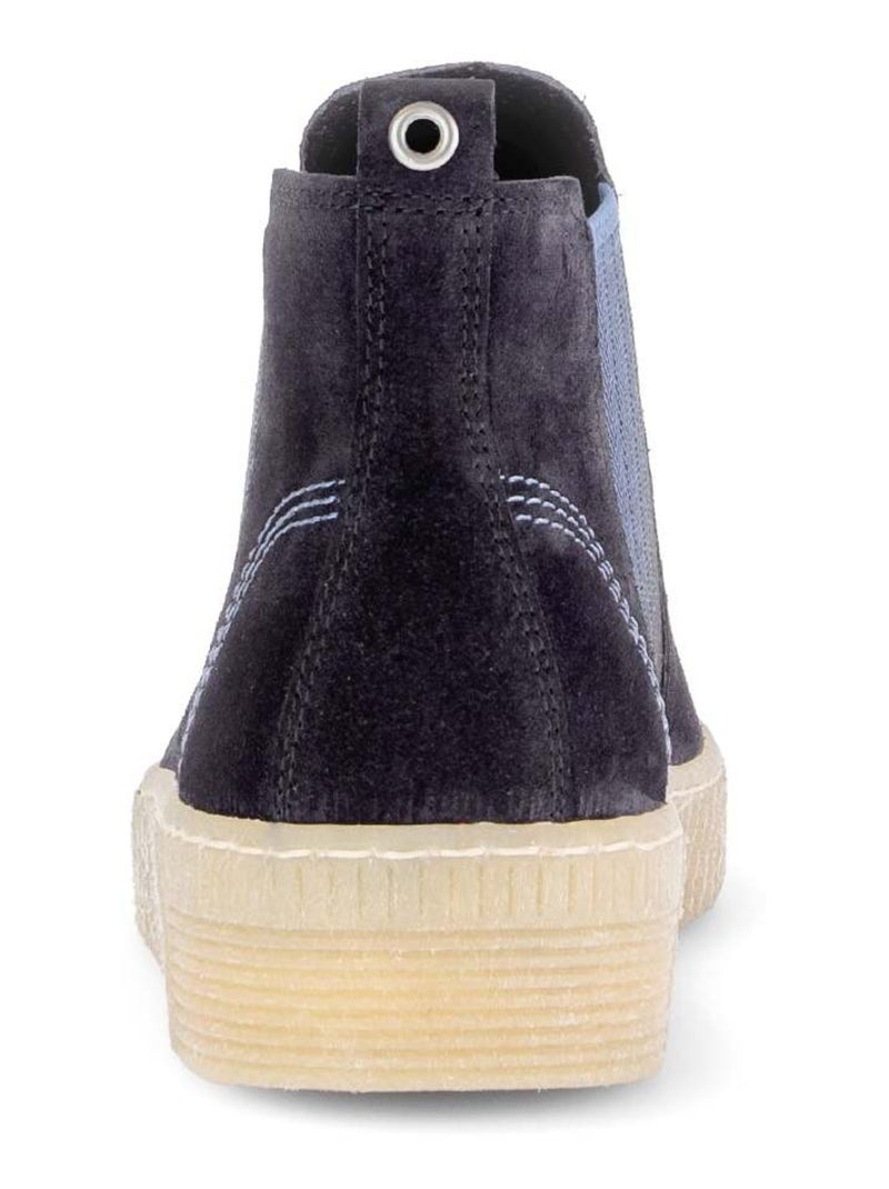 Bottines  en velours Gabor Bleu marine - Kiabi