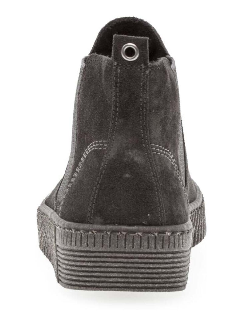Bottines  en velours Gabor Gris Gris - Kiabi