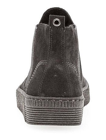 Bottines en velours
