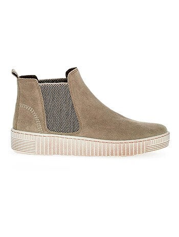Bottines en velours