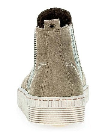 Bottines en velours