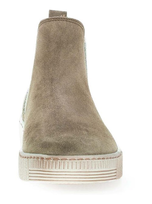 Bottines  en velours - Kiabi