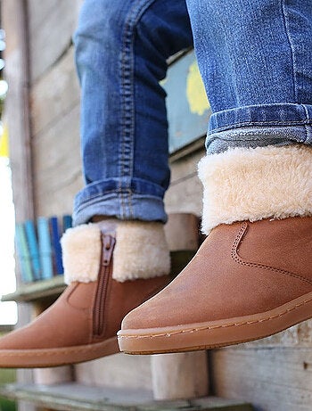 Bottines enfant fourrées Chouby