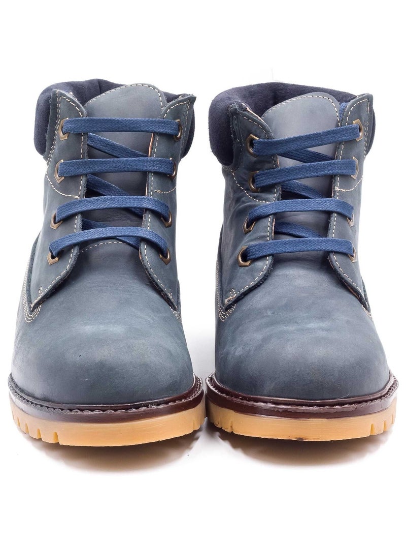 Bottines Enfants - Boni Outdoor Bleu marine - Kiabi