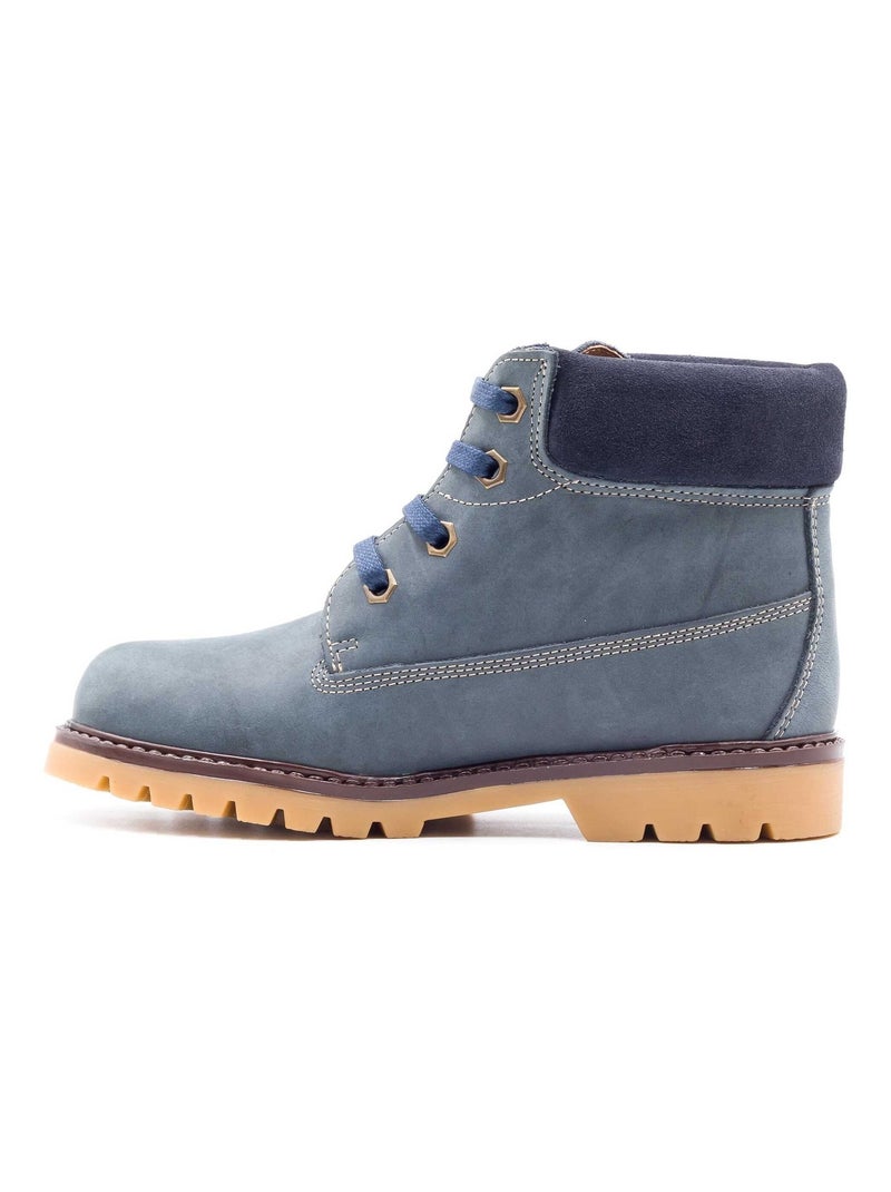 Bottines Enfants - Boni Outdoor Bleu marine - Kiabi