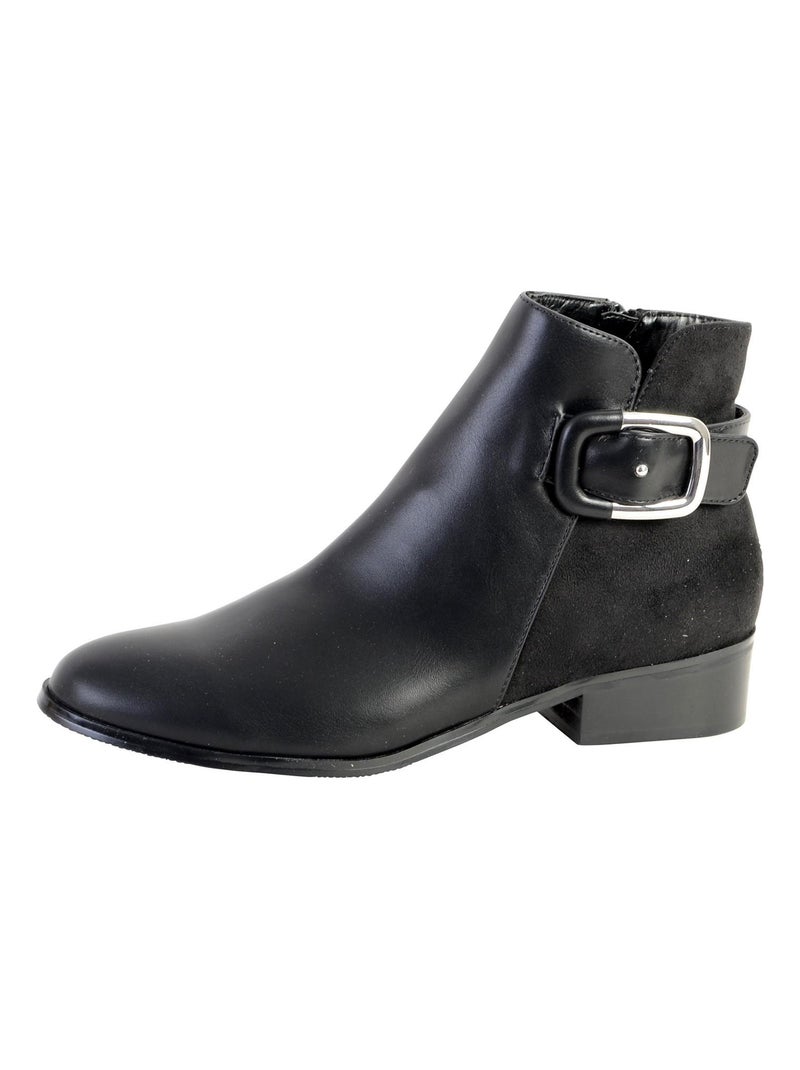 Bottines Enza Nucci QL3436 Noir - Kiabi