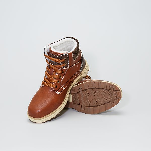 chaussures fourrees homme