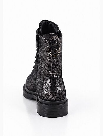 Bottines fantaisie style combat boots - afibel