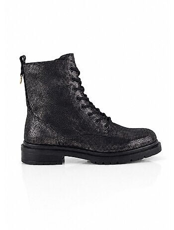 Bottines fantaisie style combat boots - afibel