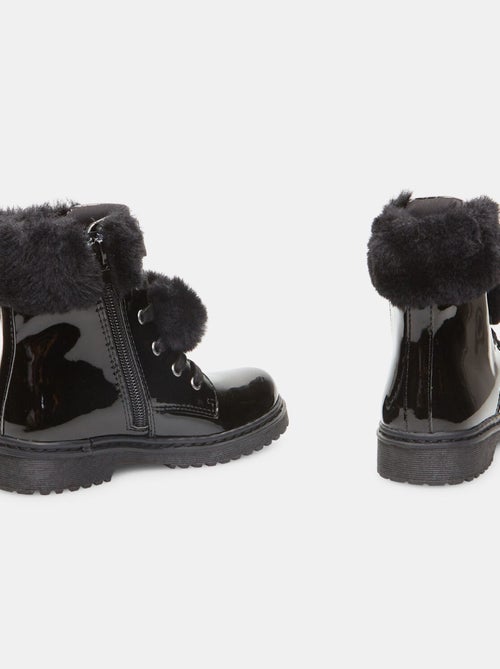 Bottines fausse fourrure - BATA - Kiabi