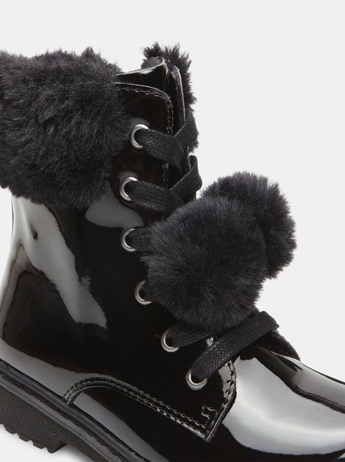Bottines fausse fourrure - BATA - Kiabi