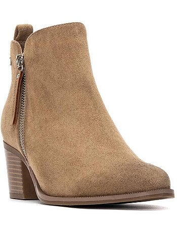 Bottines femme à bout pointu
