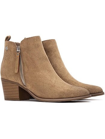 Bottines femme à bout pointu