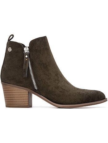 Bottines femme à bout pointu