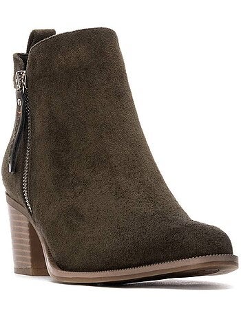 Bottines femme à bout pointu
