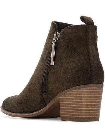 Bottines femme à bout pointu
