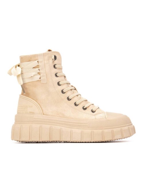Bottines femme à lacets avec fermeture éclair - Kiabi