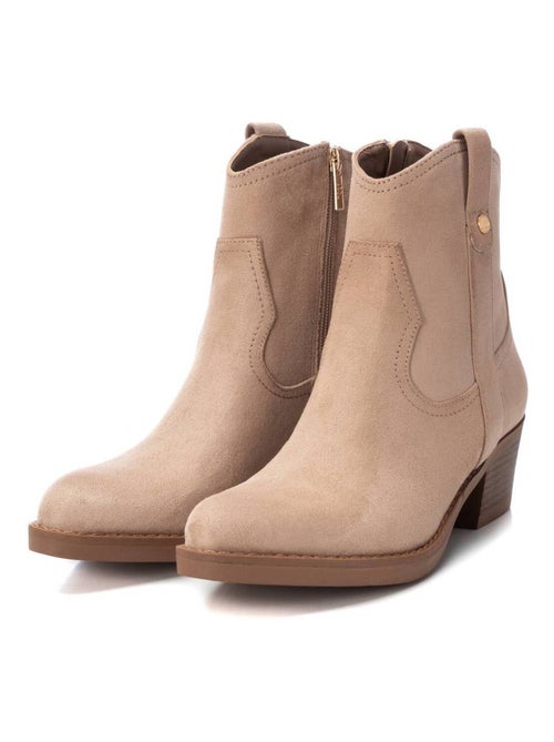 Bottines femme à lacets avec fermeture éclair - Kiabi Bottines femme à lacets avec fermeture éclair - Kiabi