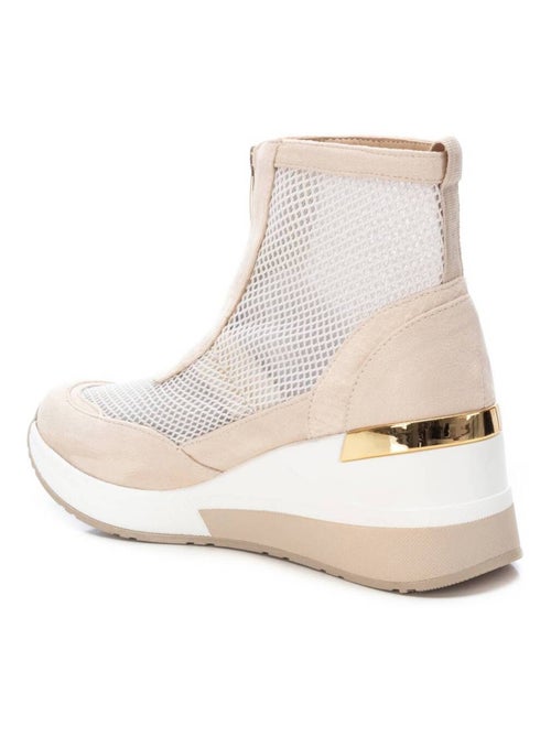Bottines femme à lacets avec fermeture éclair - Kiabi
