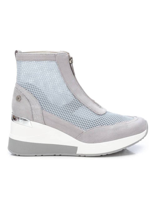 Bottines femme à lacets avec fermeture éclair - Kiabi