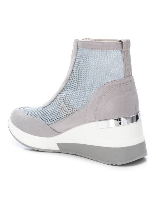 Bottines femme à lacets avec fermeture éclair - Kiabi