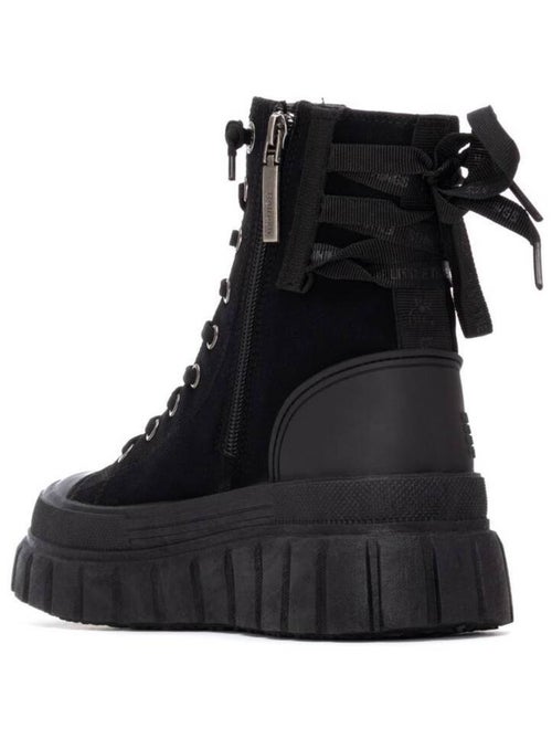 Bottines femme à lacets avec fermeture éclair - Kiabi