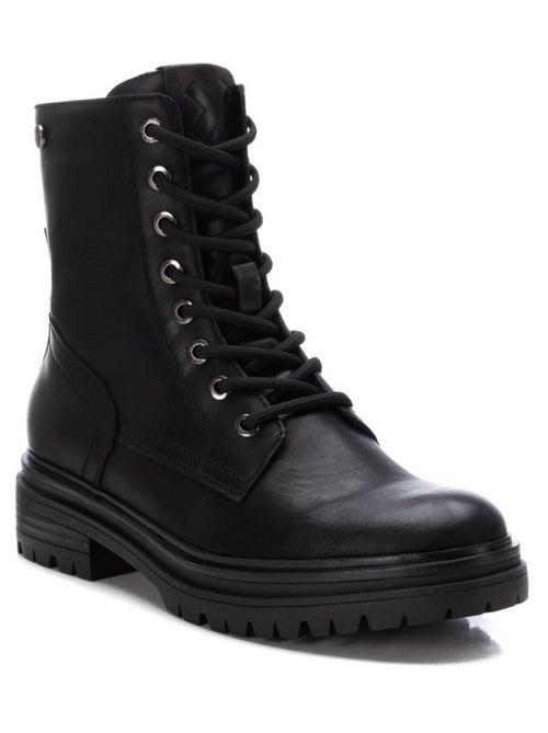 Bottines femme à lacets avec fermeture éclair - Kiabi Bottines femme à lacets avec fermeture éclair - Kiabi