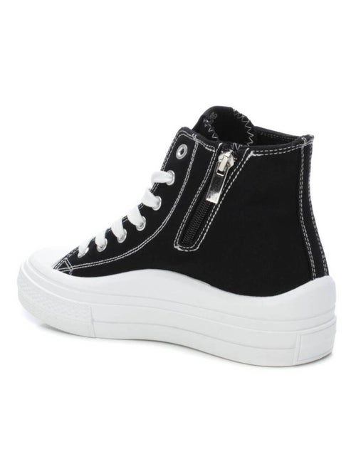 Bottines femme à lacets avec fermeture éclair - Kiabi