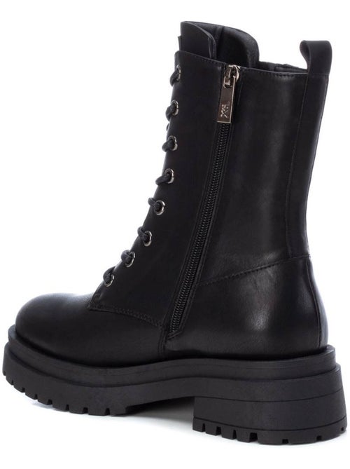 Bottines femme à lacets avec fermeture éclair - Kiabi
