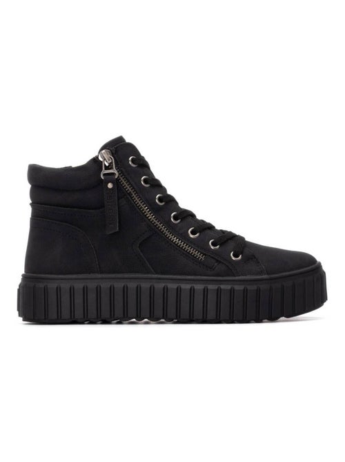 Bottines femme à lacets avec fermeture éclair - Kiabi