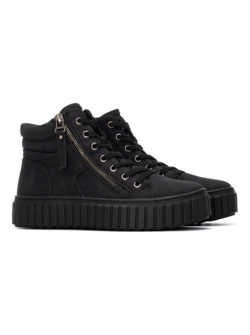 Bottines femme à lacets avec fermeture éclair - Kiabi