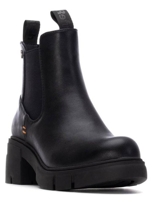 Bottines femme à lacets avec fermeture éclair - Kiabi