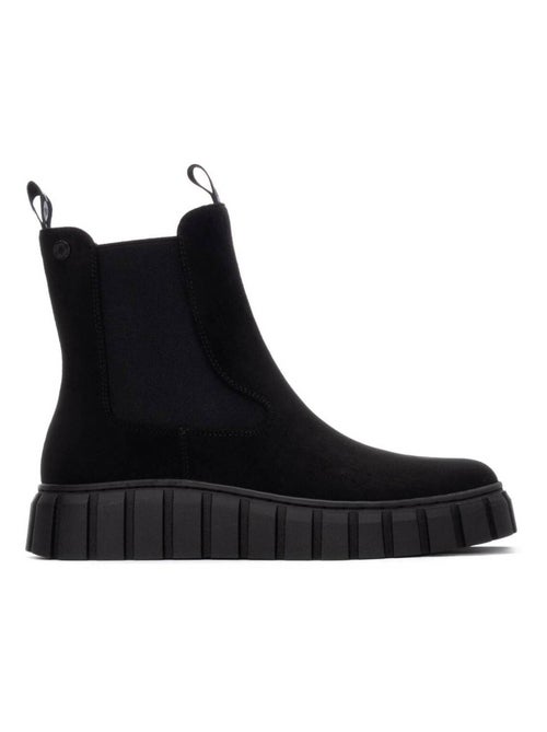 Bottines femme à lacets avec fermeture éclair - Kiabi