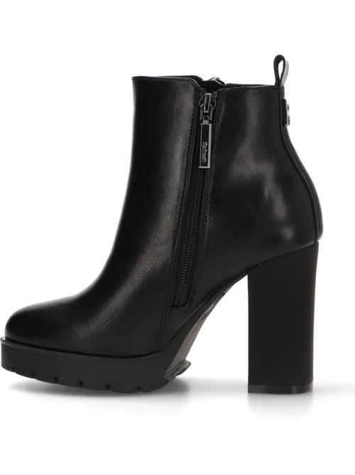 Bottines femme à lacets avec fermeture éclair - Kiabi Bottines femme à lacets avec fermeture éclair - Kiabi