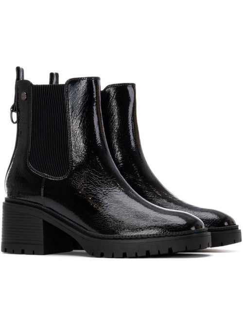 Bottines femme à lacets avec fermeture éclair - Kiabi
