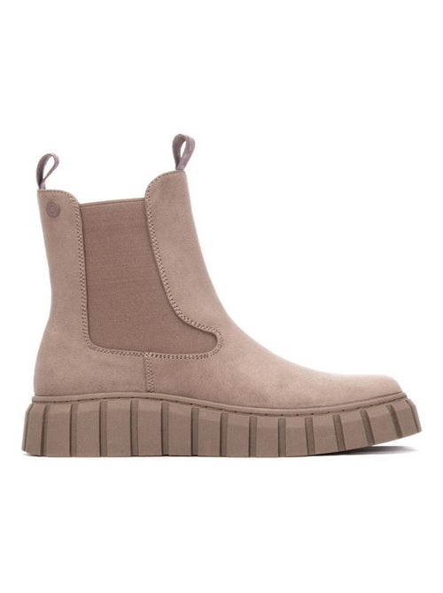 Bottines femme à lacets avec fermeture éclair - Kiabi