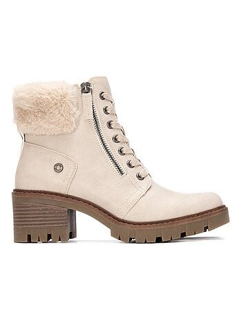 Bottines femme à lacets