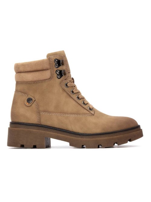 Bottines femme à lacets - Kiabi