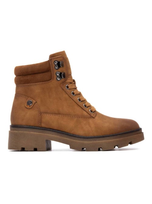 Bottines femme à lacets - Kiabi