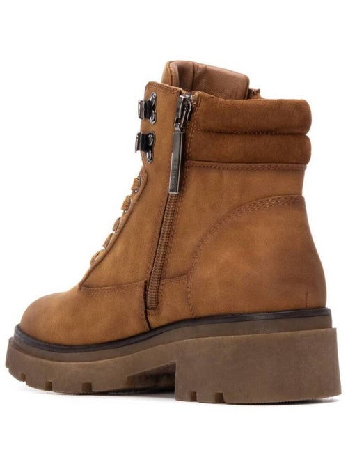 Bottines femme à lacets - Kiabi