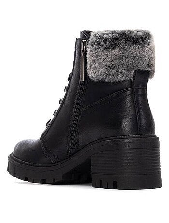 Bottines femme à lacets