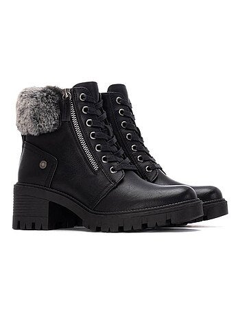 Bottines femme à lacets