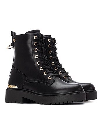 Bottines femme à lacets