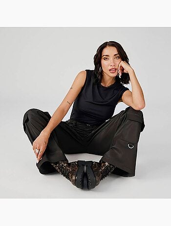 Bottines femme à lacets