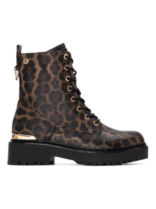 Bottines femme à lacets - Kiabi